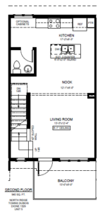 #5-651 Dubois Crescent Floor Plan